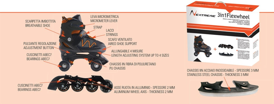 PATTINI NEXTREME 3IN1 FLEXWHEEL