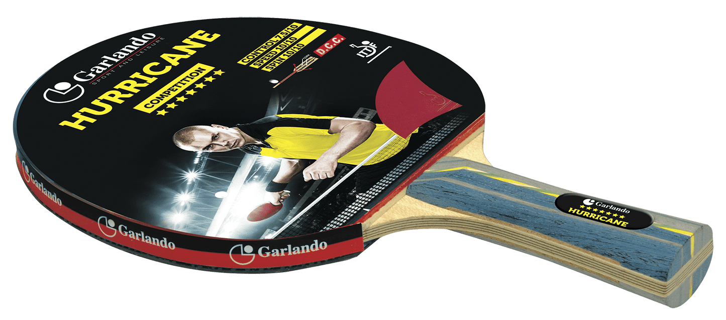 RACCHETTA PING PONG GARLANDO HURRICANE