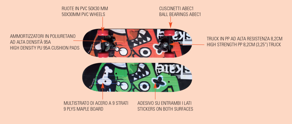 SKATEBOARD NEXTREME TRIBE